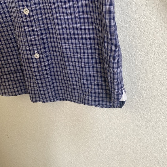 TOM FORD Men’s Plaid Dress Shirt Size 38/15 - Picture 3 of 6